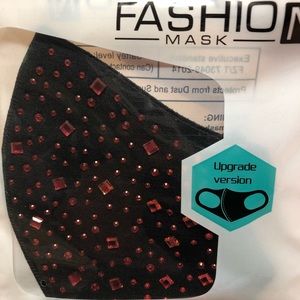 Bling Fashion Mask Pink